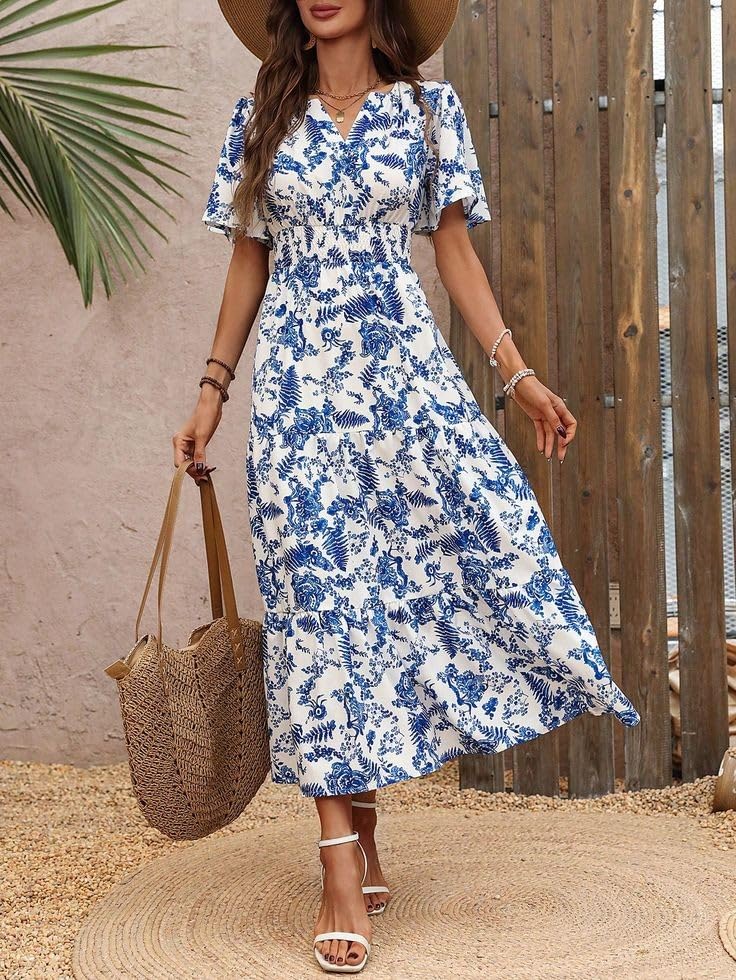 Mairo Lifestyle Straw Wicker Handmade Boho Summer Beach Braided Shoulder Bag (Light Brown)